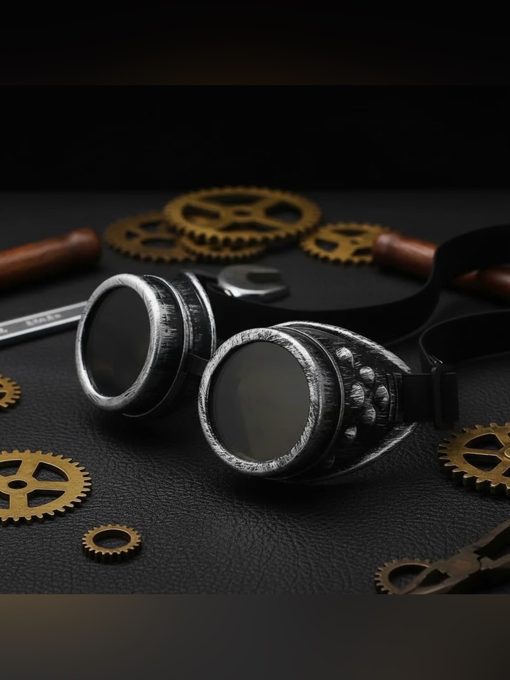 Steampunk Goggles Mad Scientists Ghostbusters Inventor Aviator Retro Goggles NEW